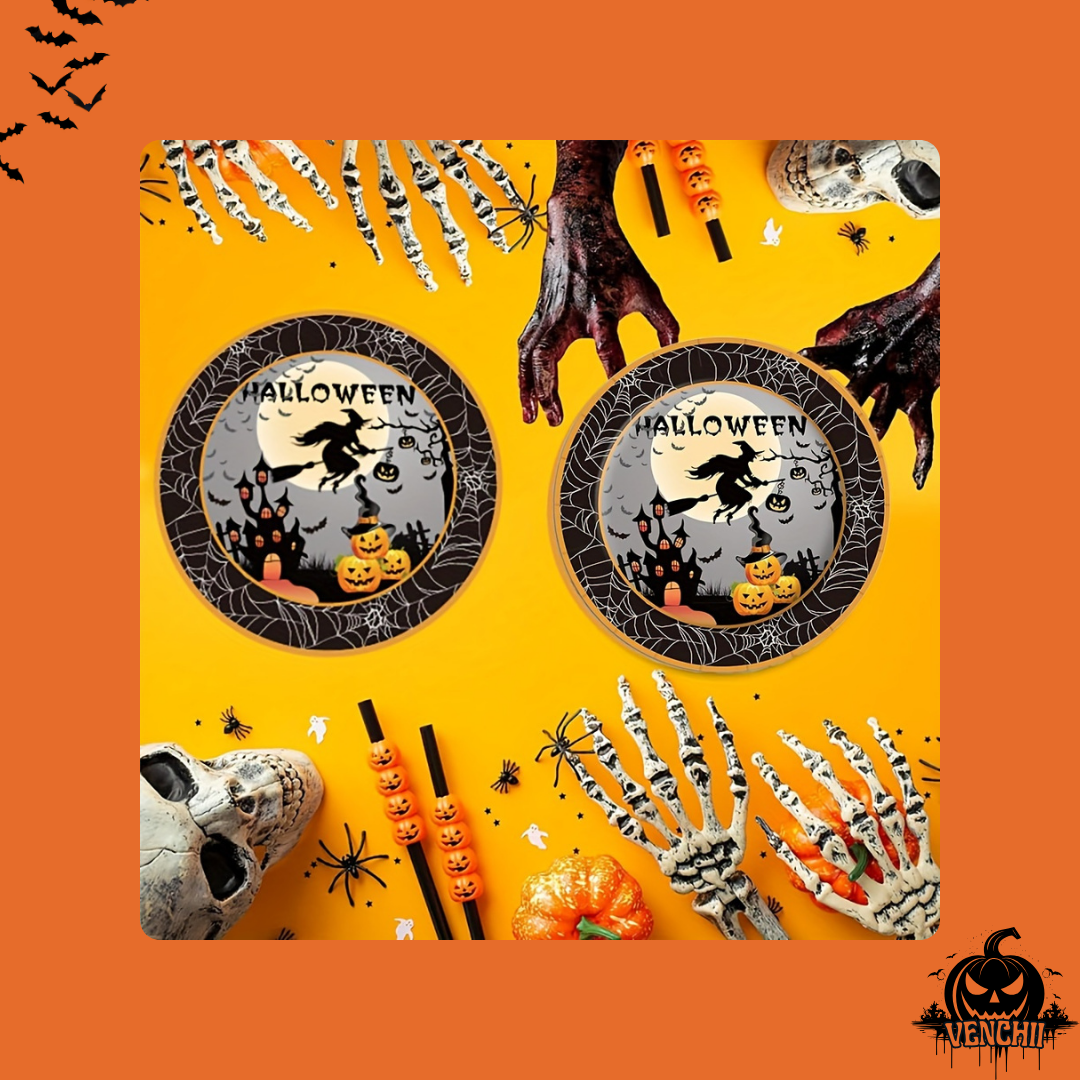 Halloween Besteckset (120 Teile)